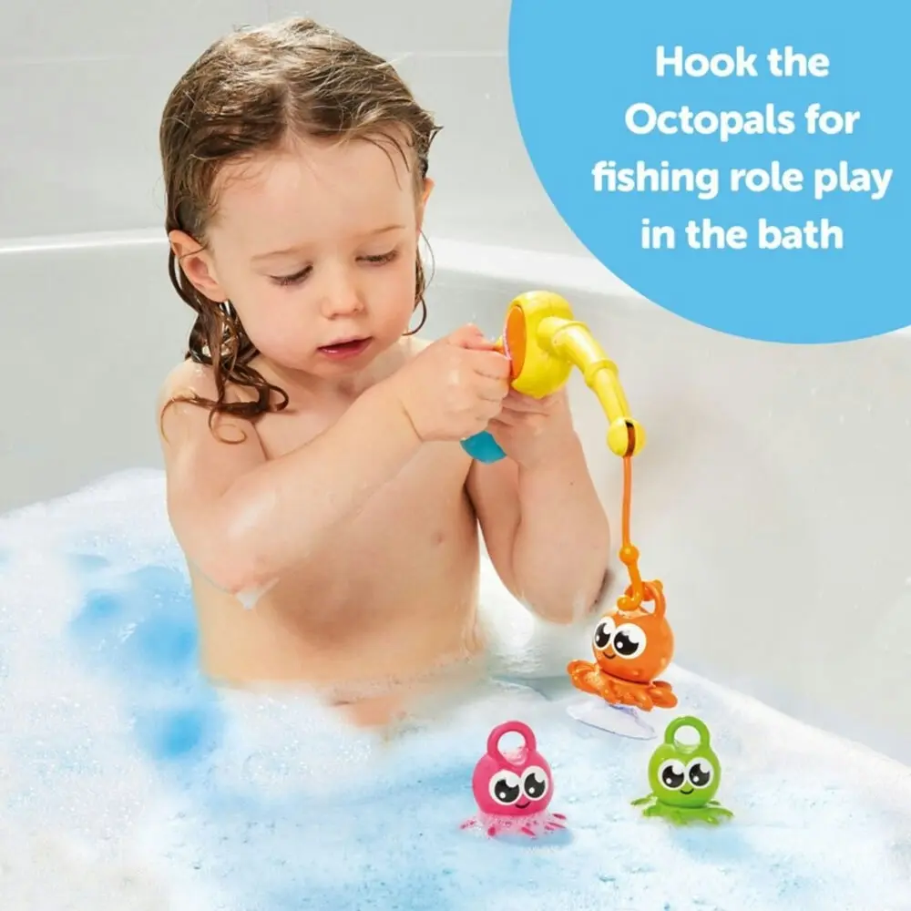 Tomy Toomies 3-In-1 Fishing Frenzy Bath Time Fun Activity Toy Baby/Toddler 18m+