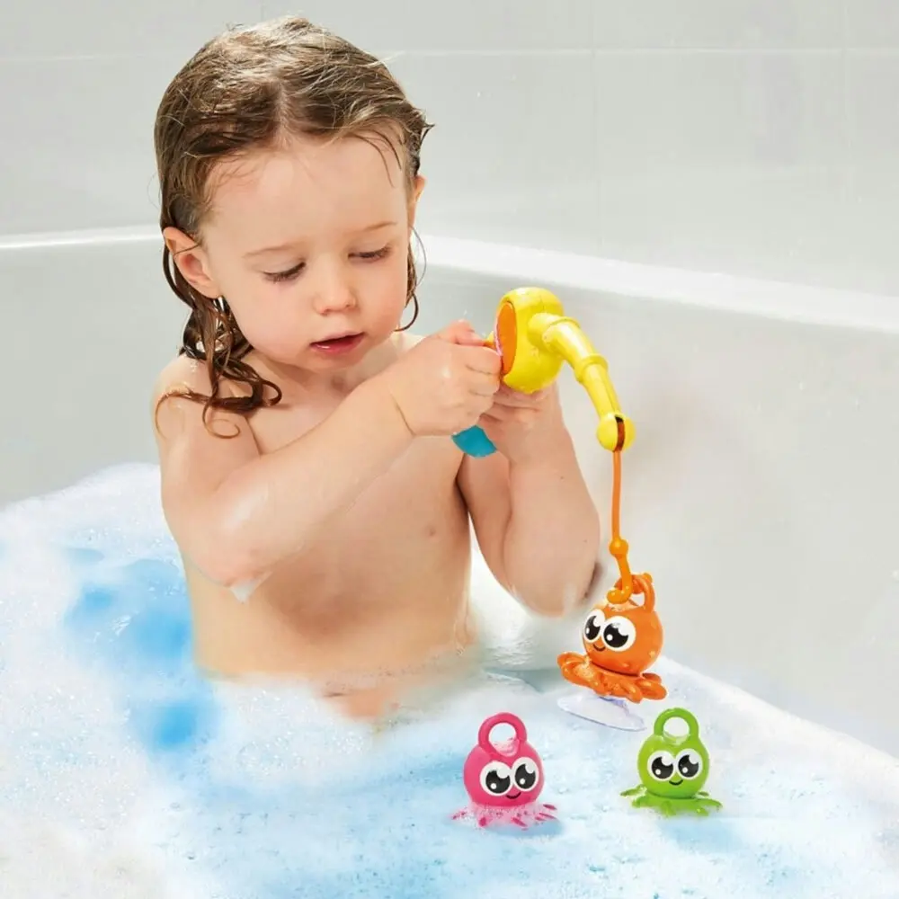 Tomy Toomies 3-In-1 Fishing Frenzy Bath Time Fun Activity Toy Baby/Toddler 18m+