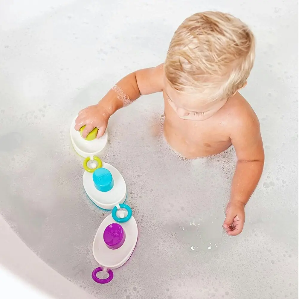 3PK Boon Tones Musical Water Boats Set Bath/Bathing Kids/Baby/Toddler Toys 1y+