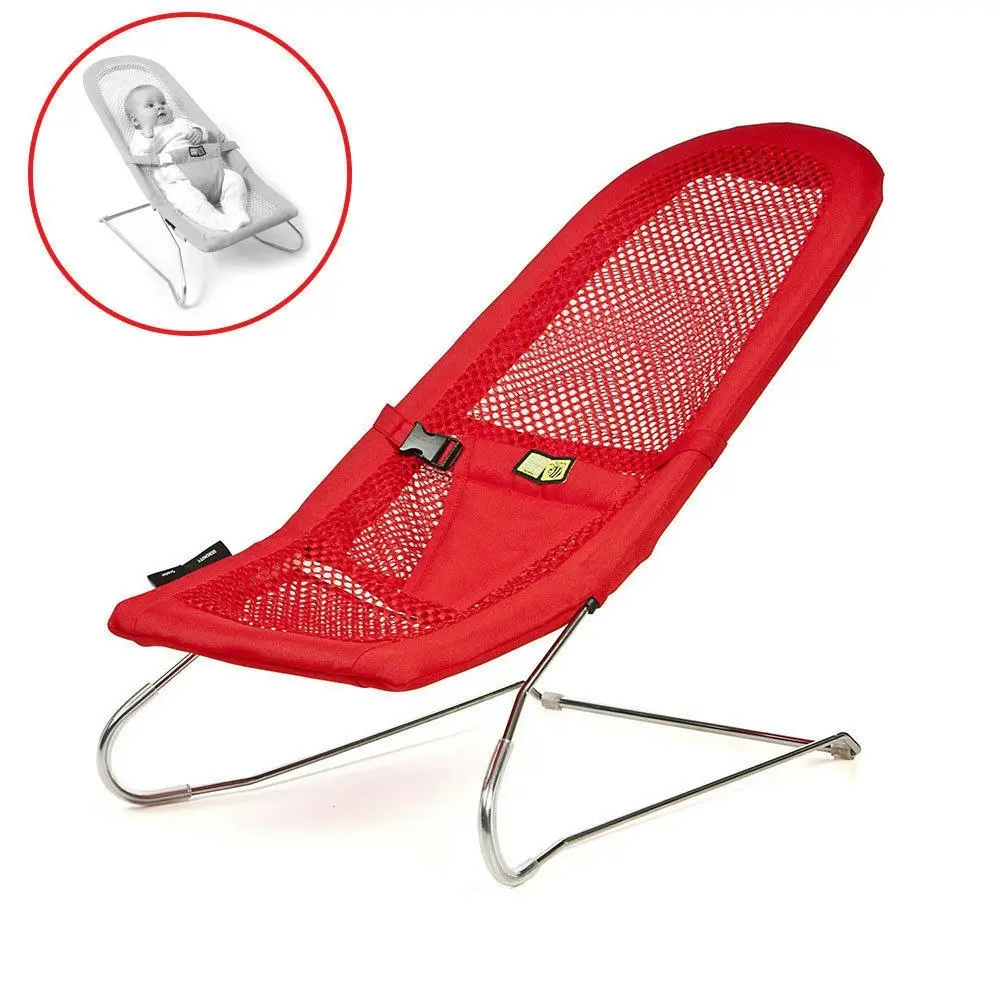 Vee Bee Serenity Red Infant Baby Bouncer Chair/Seat Bouncing Rocking Newborn