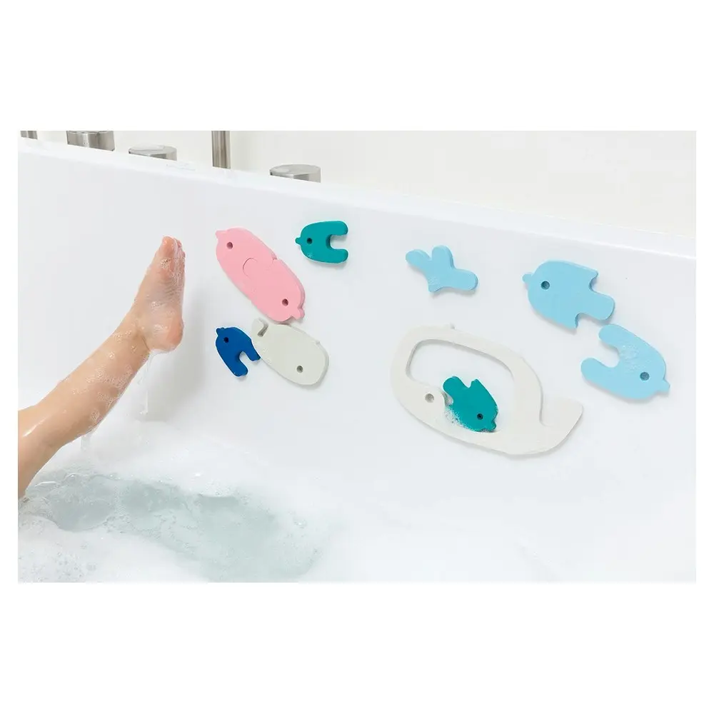 Quut Quutopia Bath Puzzle/Shower Animal Play Water Toys for Kids 10m+ Whale