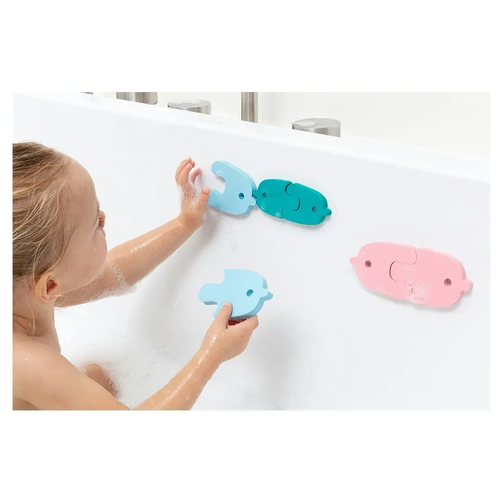 Quut Quutopia Bath Puzzle/Shower Animal Play Water Toys for Kids 10m+ Whale