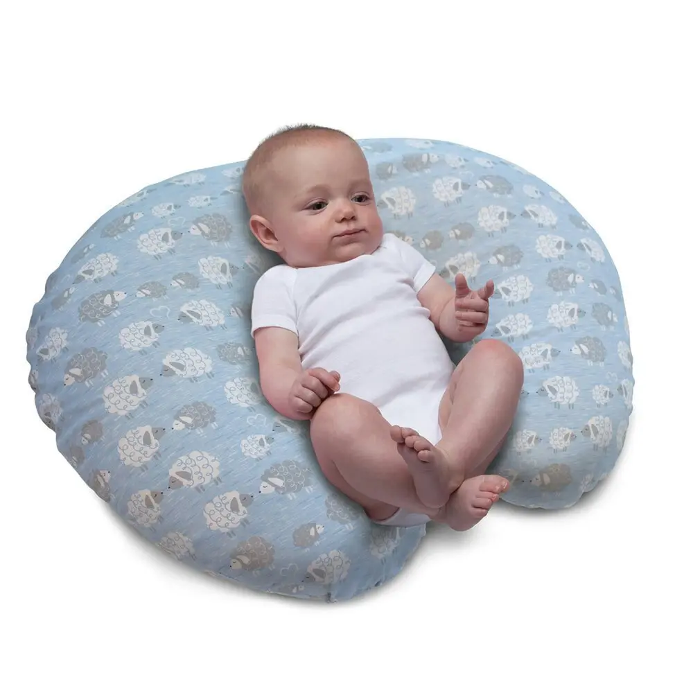 Chicco Boppy Support Pillow Breast Feeding Nursing/Infant Newborn Baby Sheep