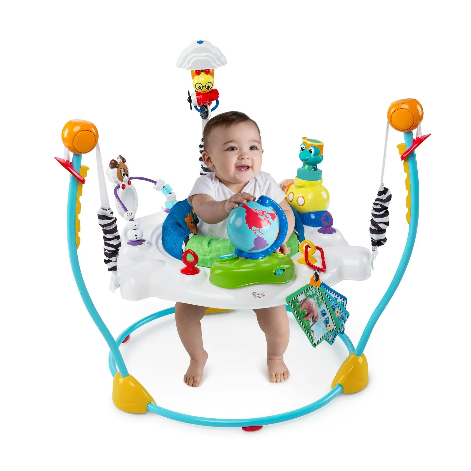 Baby Einstein Journey of Discovery Activity Jumper w/ Sounds/Toys/Tray for Baby