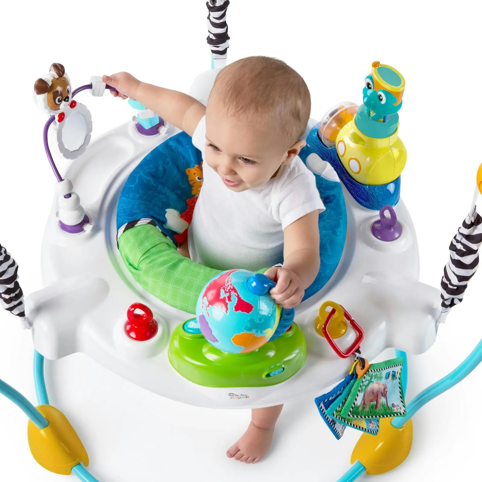 Baby Einstein Journey of Discovery Activity Jumper w/ Sounds/Toys/Tray for Baby