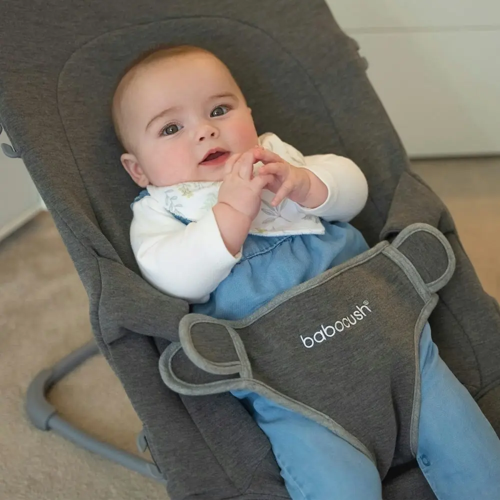 Babocush Baby Bouncer Foldable 0m+ Baby/Infant Toddler Washable Light Reclining