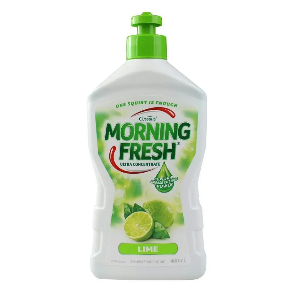 3x Morning Fresh 400ml Dishwashing Liquid Ultra Concentrate Dish Cleaning Lime