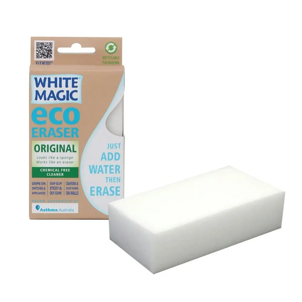 3x White Magic Home/Floor/Wall/Door Original Eco Eraser Sponge Marks Cleaner