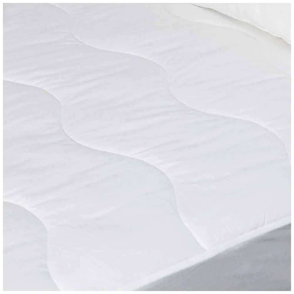 Tontine 183x203cm Luxe Classic Anti Allergy King Bed Cotton Mattress Protector