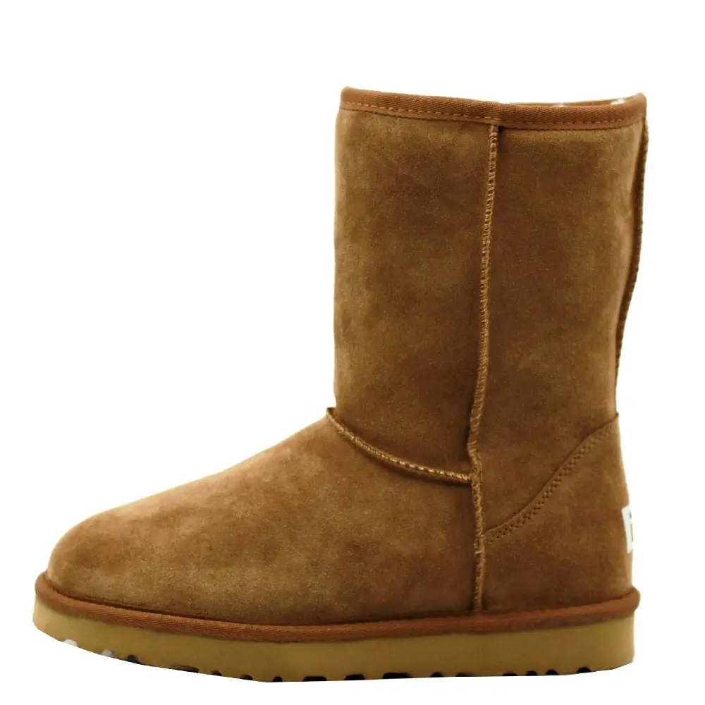 Waratah UGG® Ladies Water Resistant Short Mid Zip Up Boot - Chestnut