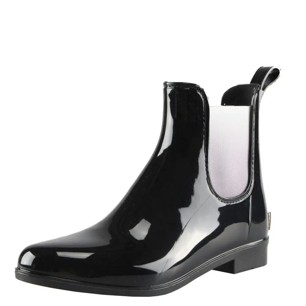 Waratah UGG Rainboots Abby - Black/Silver