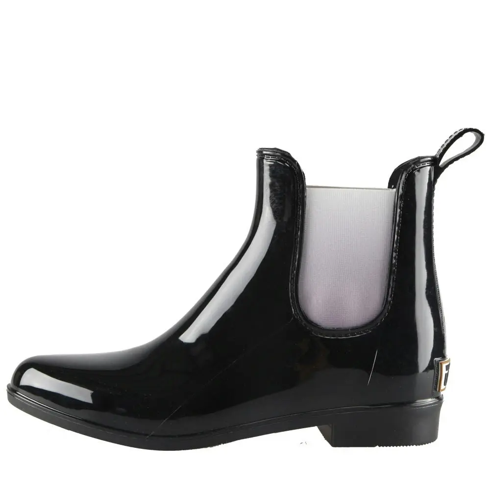 Waratah UGG Rainboots Abby - Black/Silver