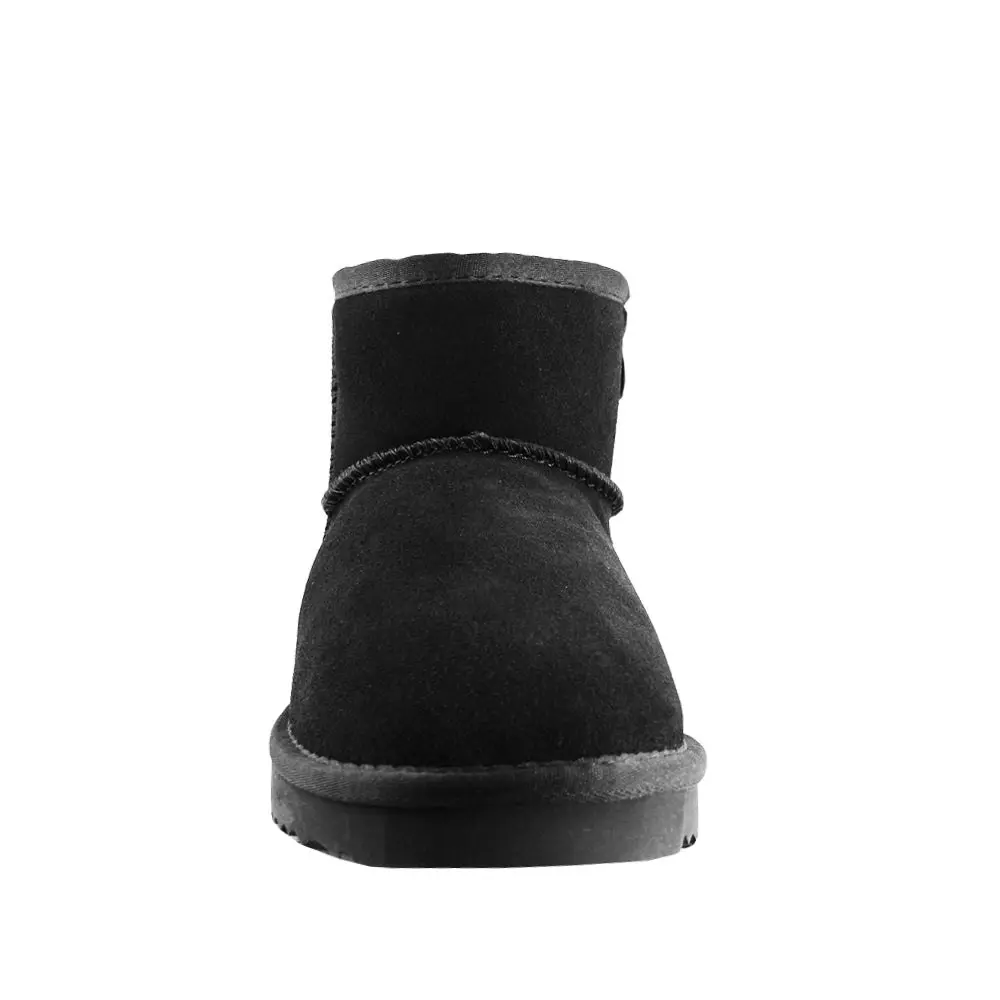 Waratah UGG® Unisex Water Resistant Mini Zip Up Boot - Black