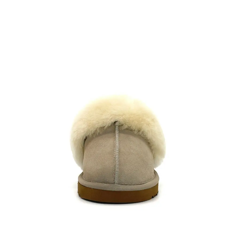 Waratah UGG® Wool Collar Scuff - Sand