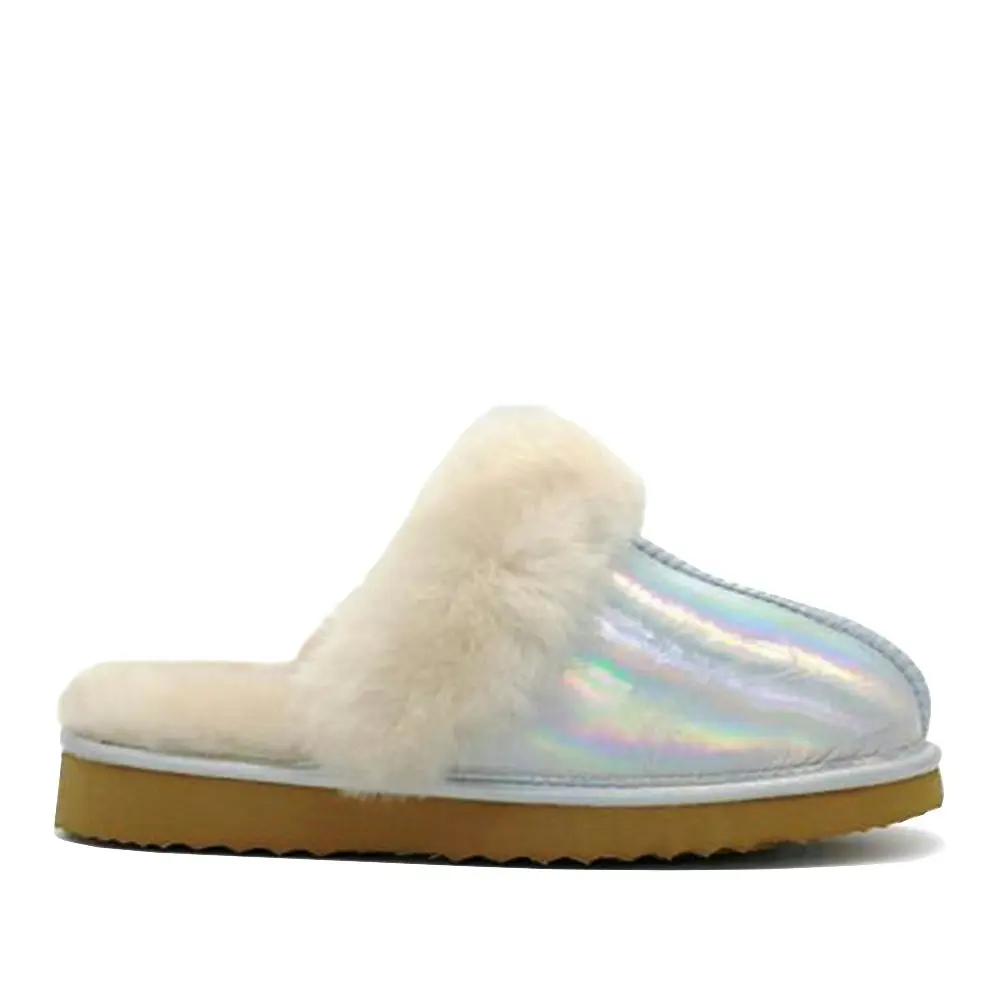 Waratah UGG® Ladies Opal Leather Sheepskin Scuff - Star Dust