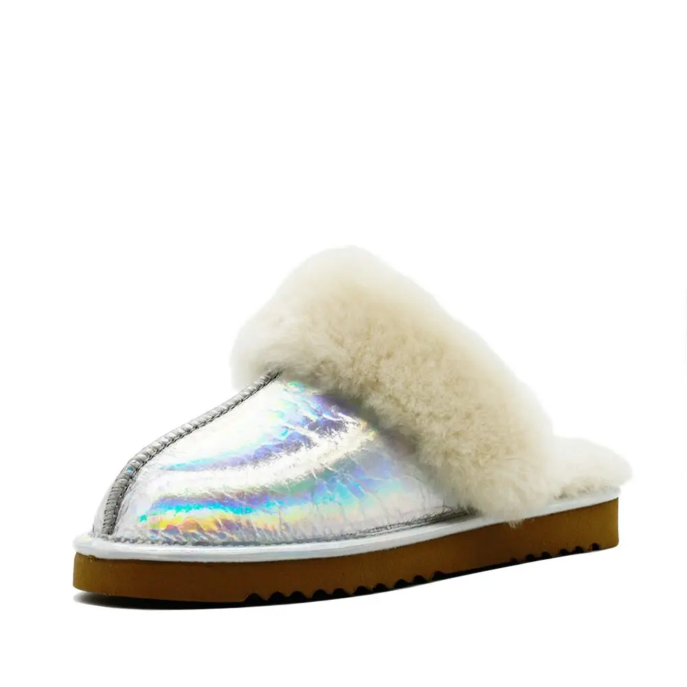 Waratah UGG® Ladies Opal Leather Sheepskin Scuff - Star Dust