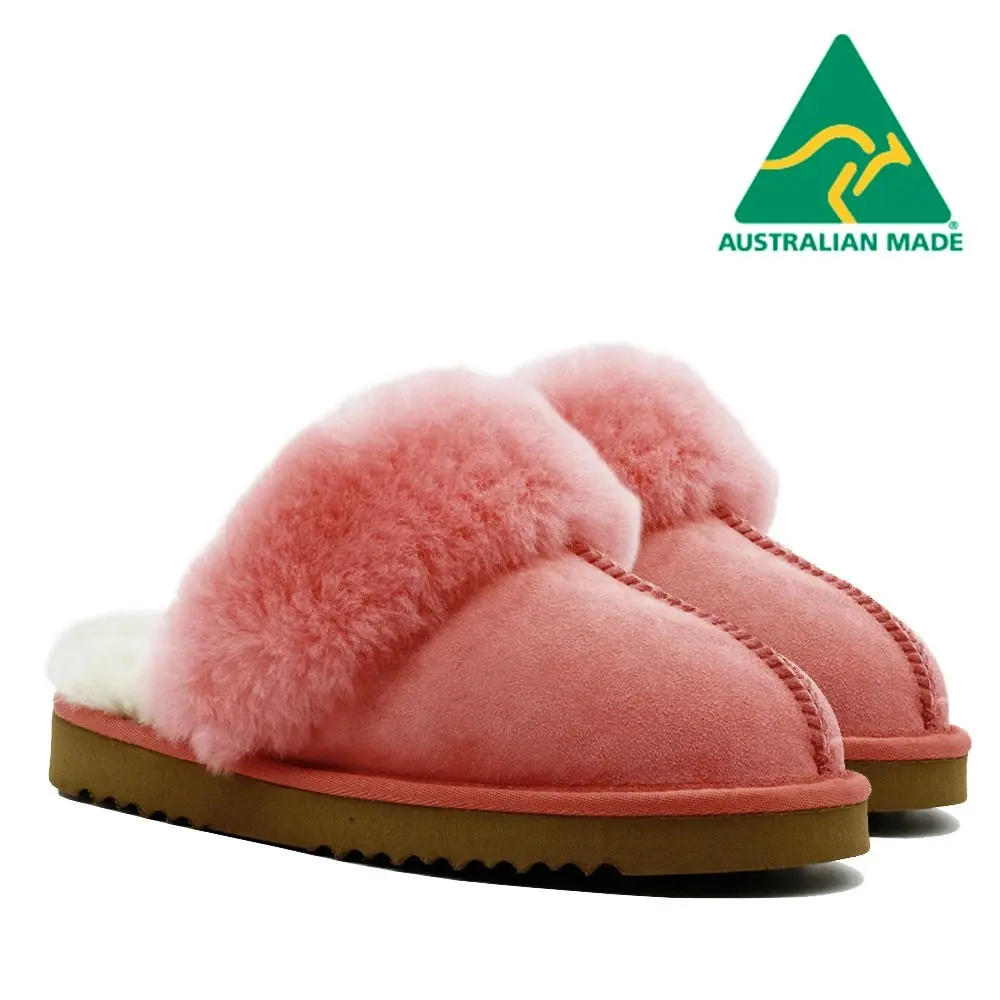 Waratah UGG® Australian Made Premium Sheepskin Ladies Scuff - Pink