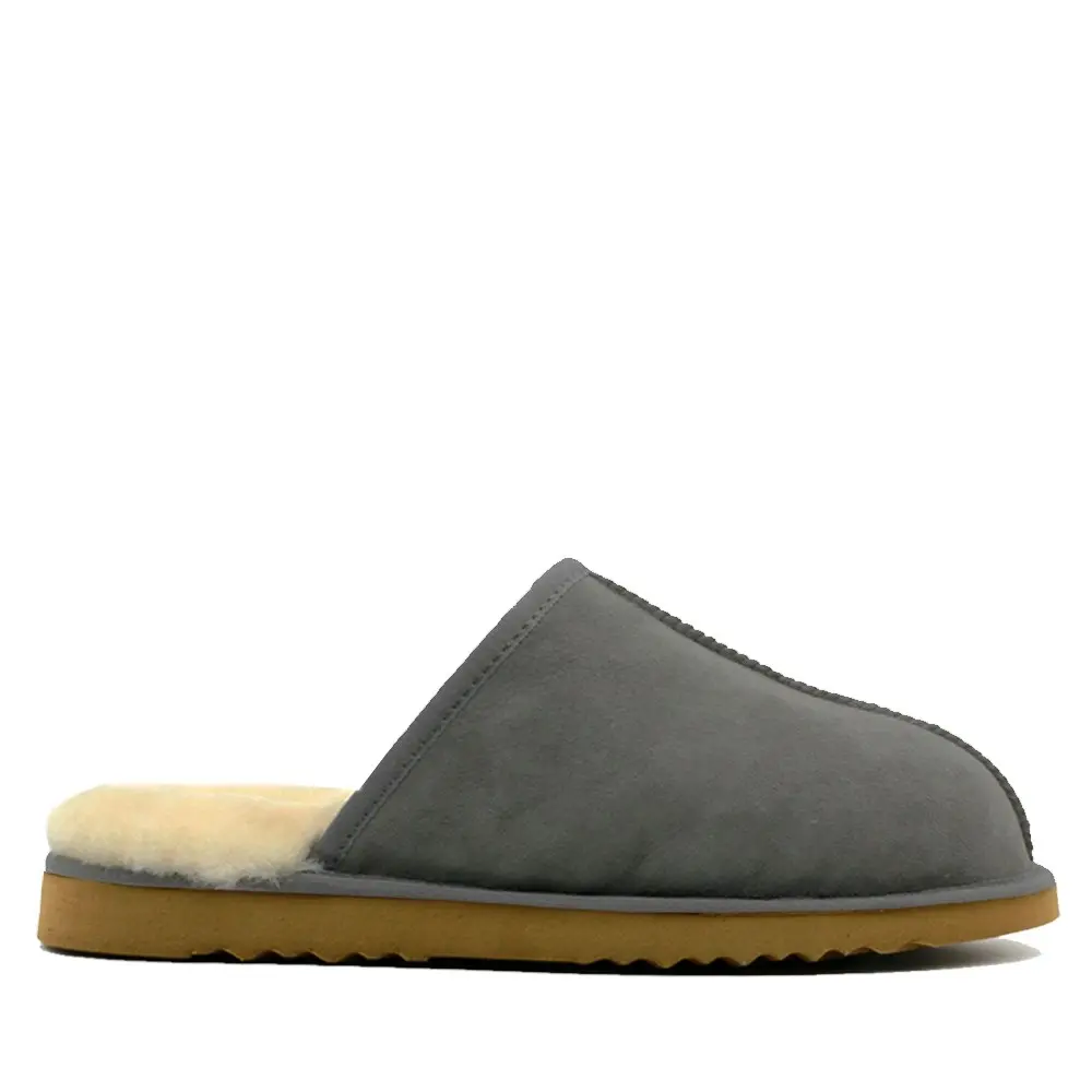 Waratah UGG® Australian Made Premium Sheepskin Mens Scuff - Grey