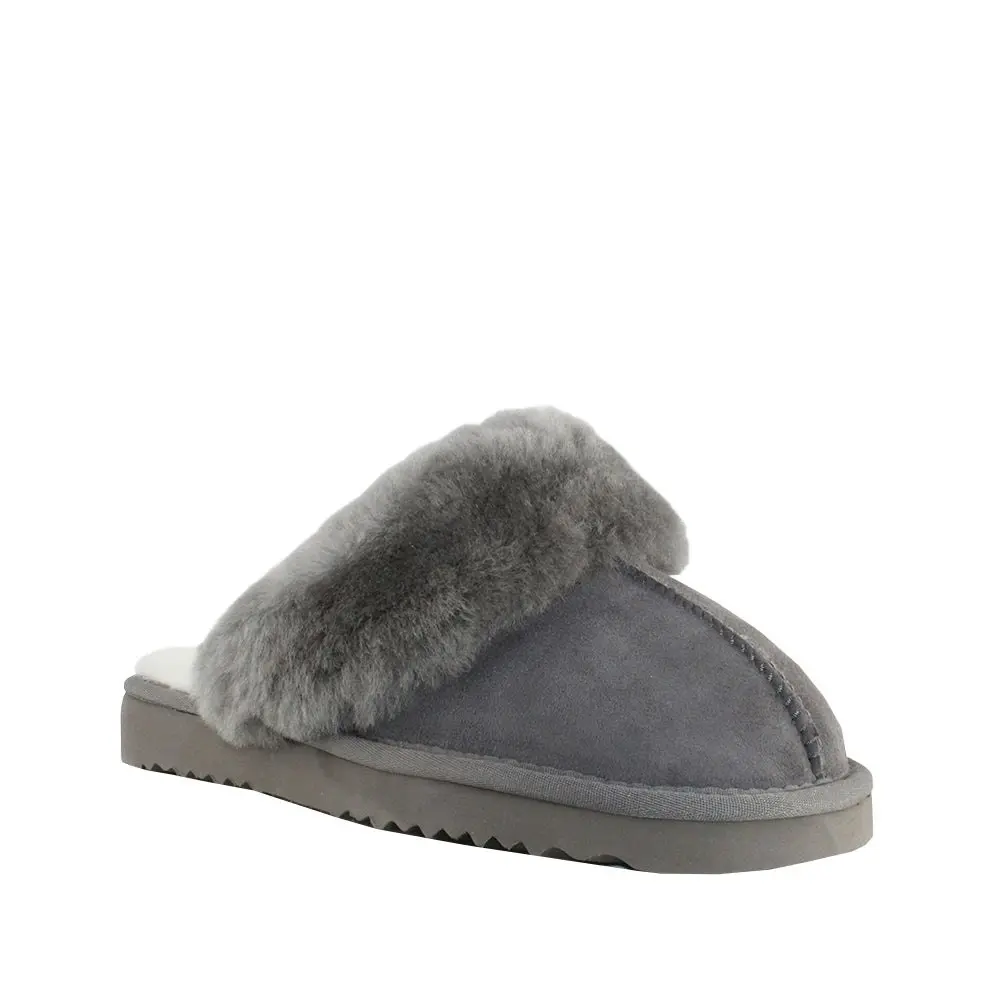 Waratah UGG® Australian Made Premium Sheepskin Ladies Scuff - Grey