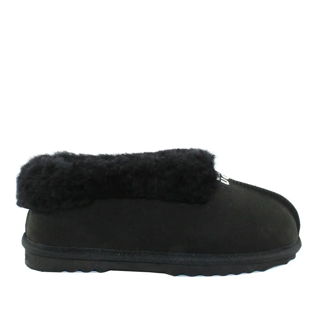 Waratah UGG® Australian Made Sheepskin Slipper - Black