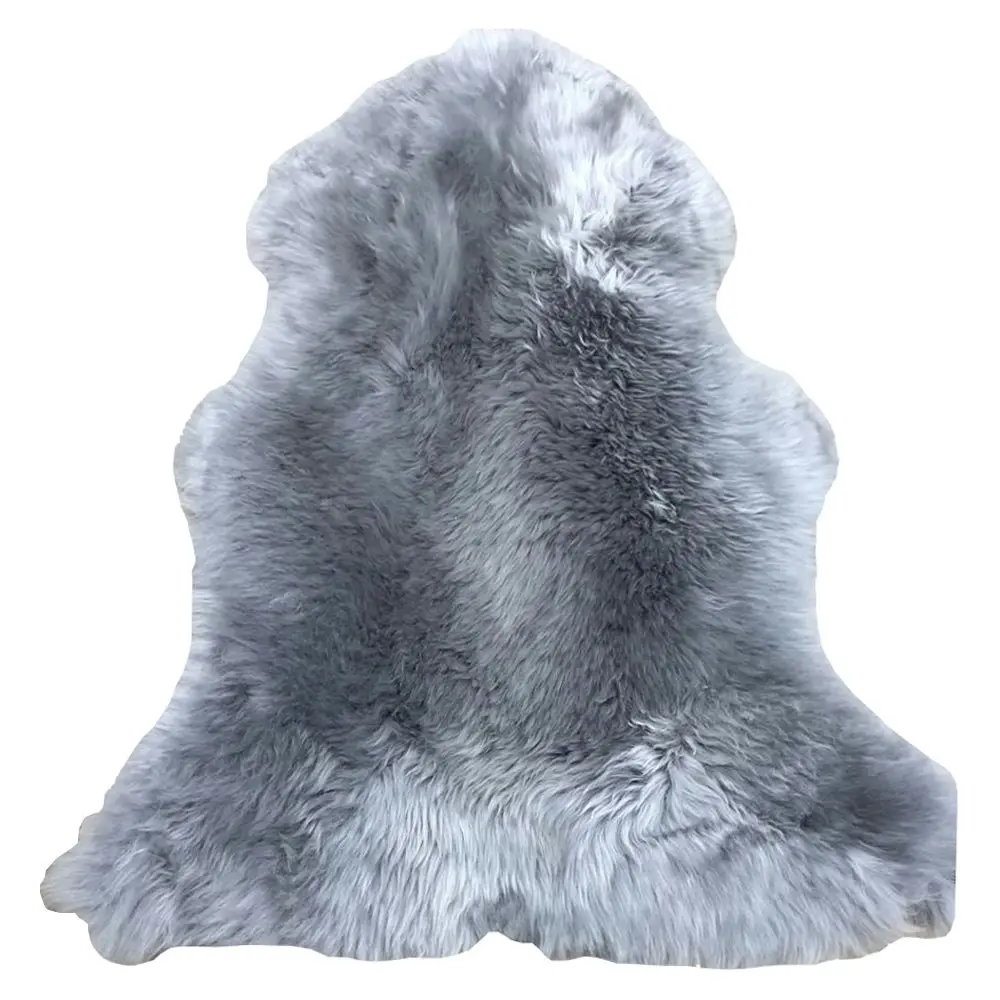 Merino Sheepskin Rug - Silver Grey