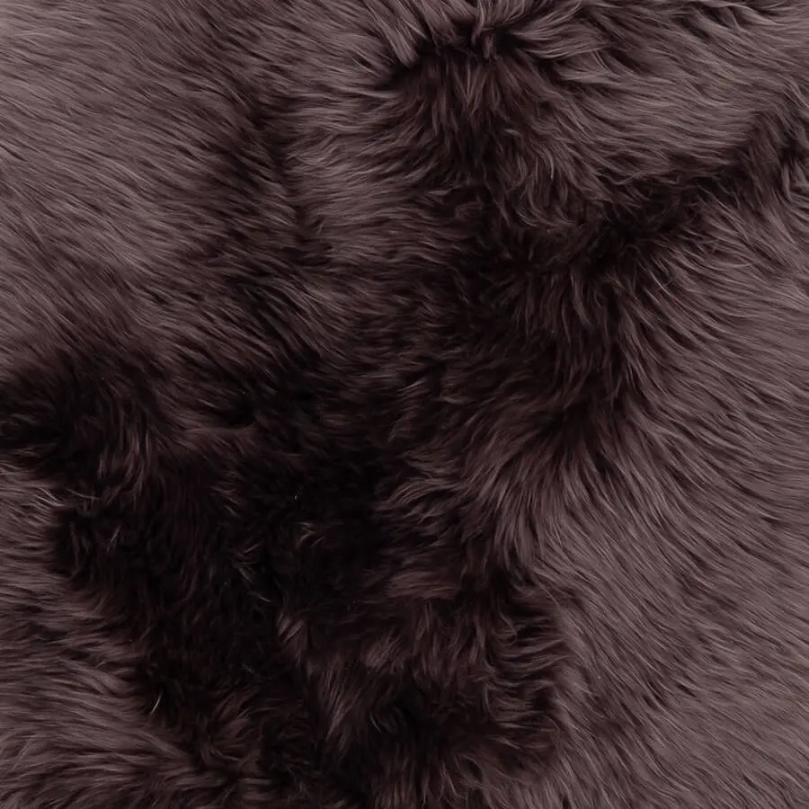 Merino Sheepskin Rug - Chocolate