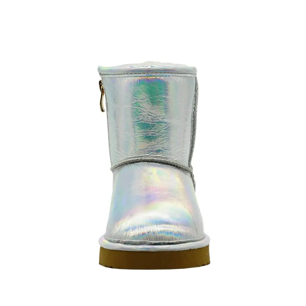 Waratah UGG® Holographic Kids Zip UGG Boots - Star Dust