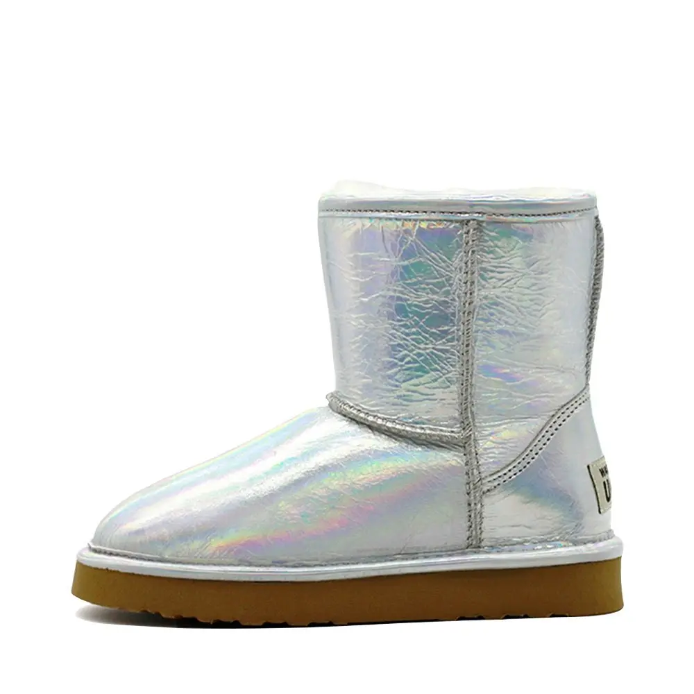 Waratah UGG® Holographic Kids Zip UGG Boots - Star Dust