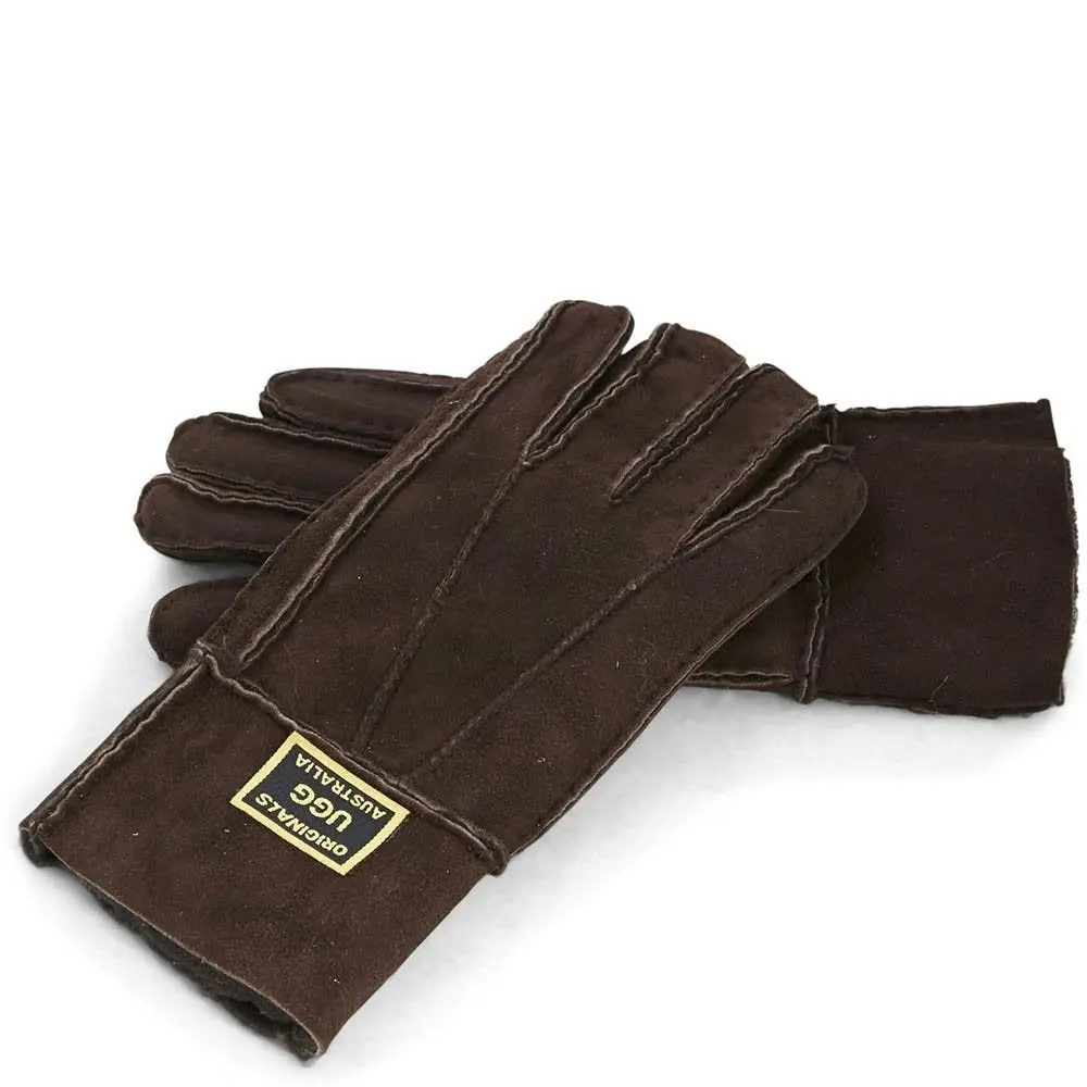 Original Ugg Australia Ladies Brown Gloves