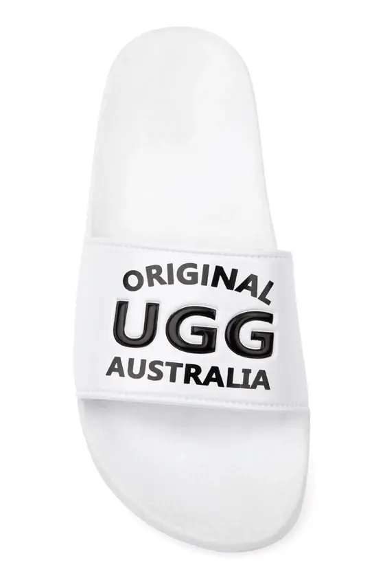 Original Ugg Australia White Slides