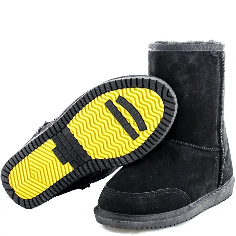 Original Ugg Australia Black Detailed Mid Boots