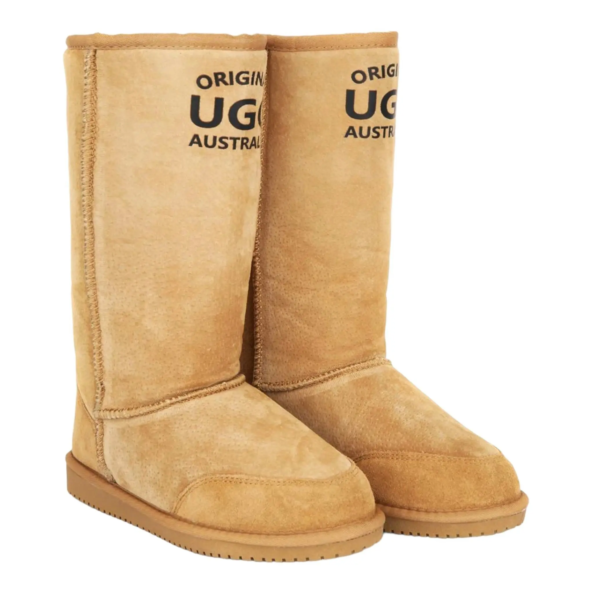 Original Ugg Australia Long Plain Chestnut Print Boots