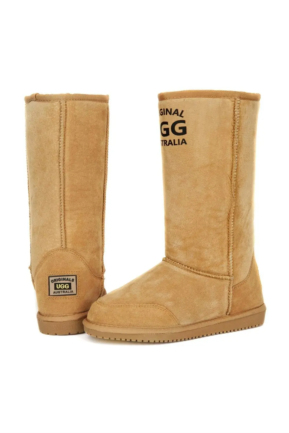 Original Ugg Australia Long Plain Chestnut Print Boots