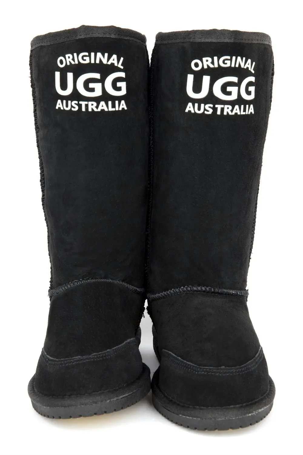 Original Ugg Australia Long Plain Black Print Boots