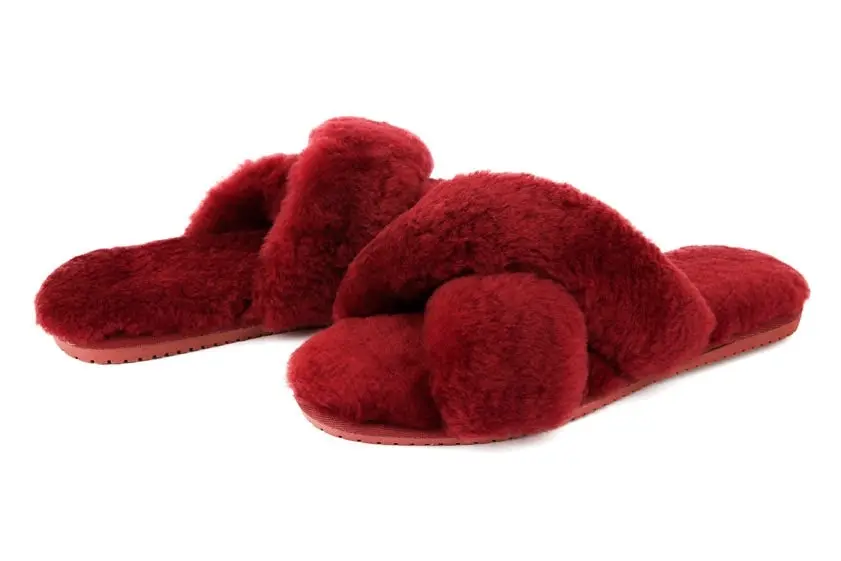 Original Ugg Australia Slides Red