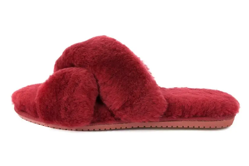 Original Ugg Australia Slides Red