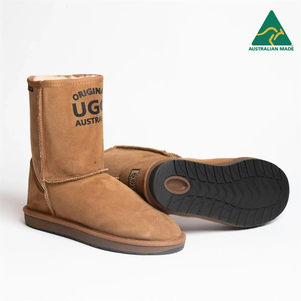 Original Ugg Australia Australian Made Short Classic Chestnut Print Ugg Boots