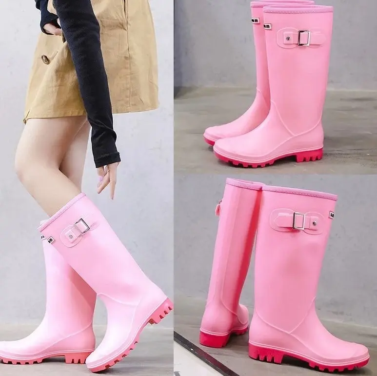 Gumboot Tall Pink 1795