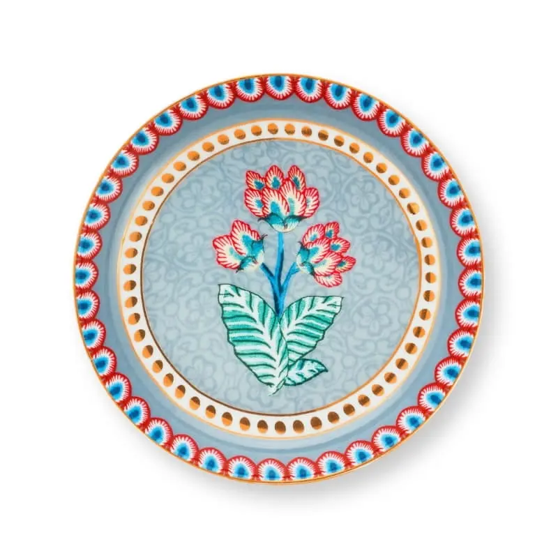 PIP Studio Flower Festival Light Blue 9cm Tea Tip