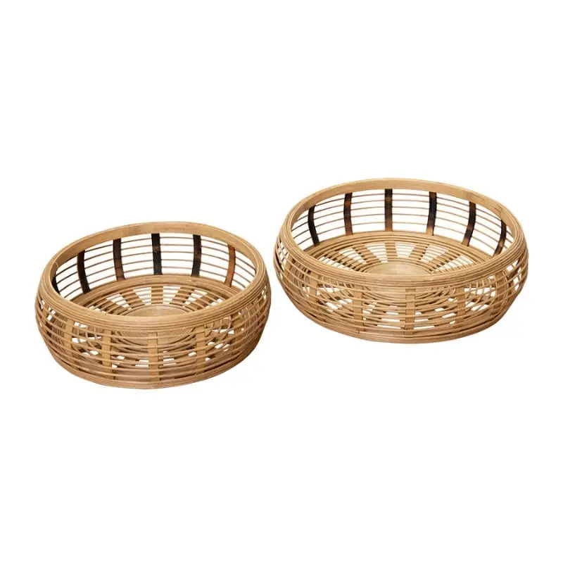 J. Elliot Elsie Natural Trays Set of 2