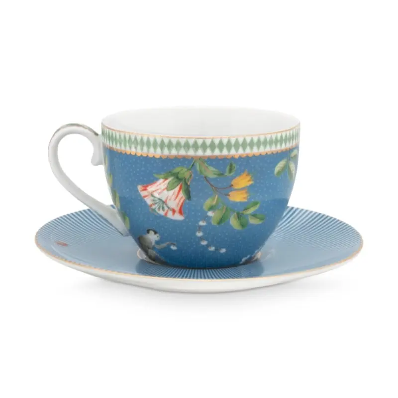 PIP Studio La Majorelle Blue Cup and Saucer