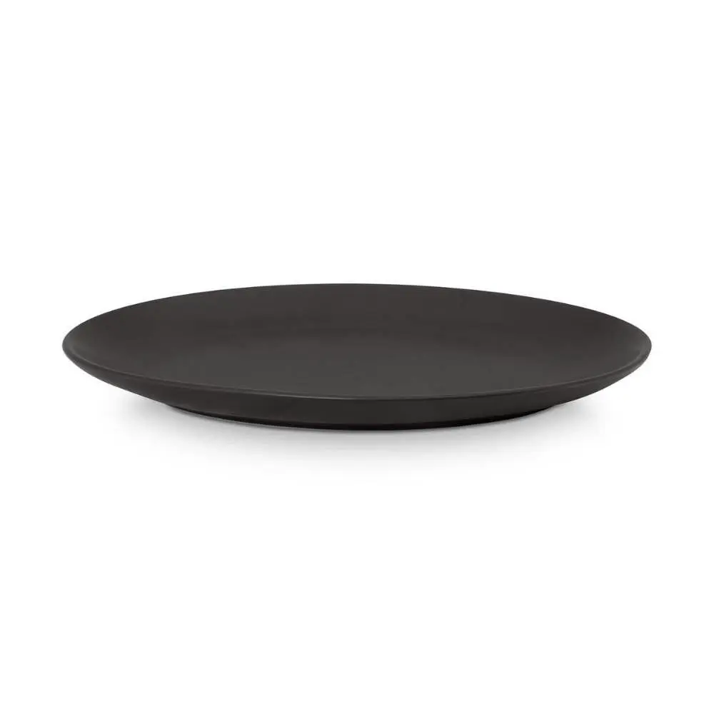 VTWonen Matte Black Oval 25.5cm Serving Plate