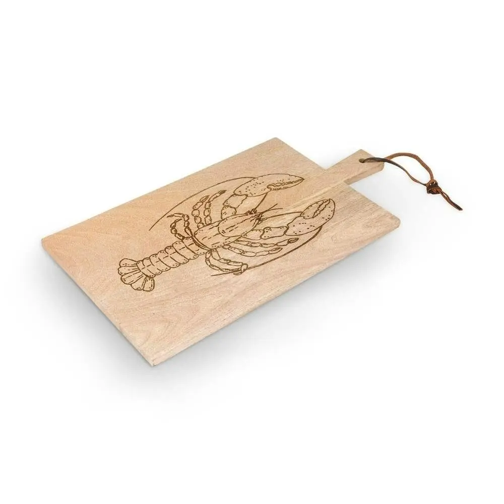 PIP Studio Lobster Bleached Mango Wood Natural Rectangular Tray