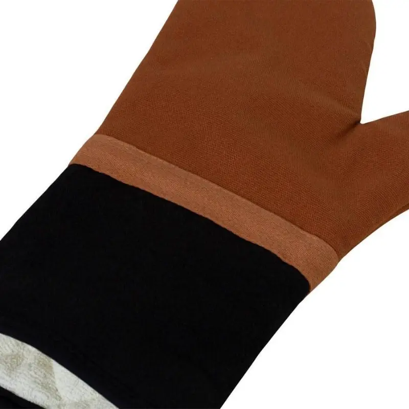 J.Elliot Selby Ginger and Black Oven Mitt