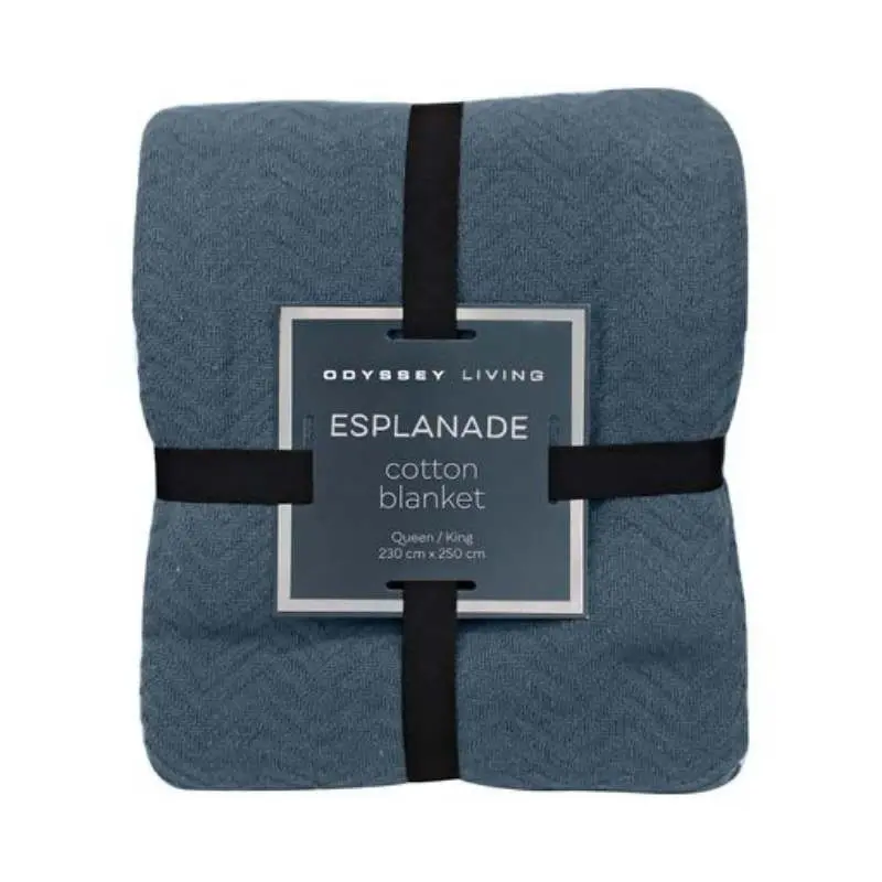 Odyssey Living Esplanade Cotton Blanket