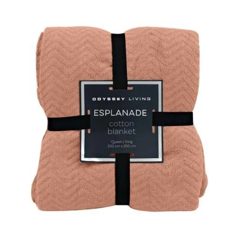 Odyssey Living Esplanade Cotton Blanket