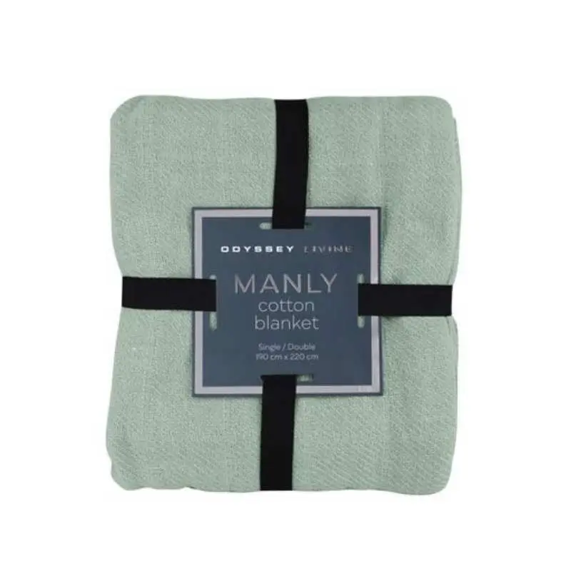 Odyssey Living Manly Cotton Blanket