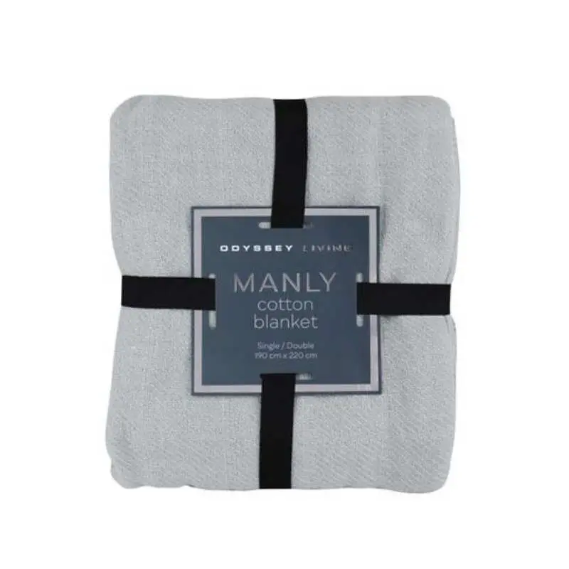 Odyssey Living Manly Cotton Blanket