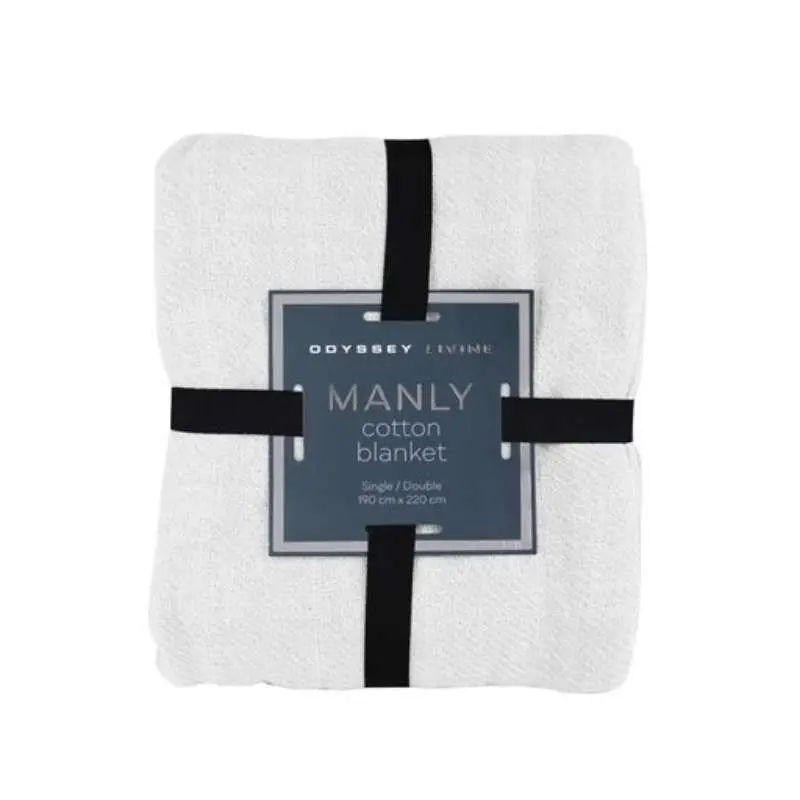 Odyssey Living Manly Cotton Blanket