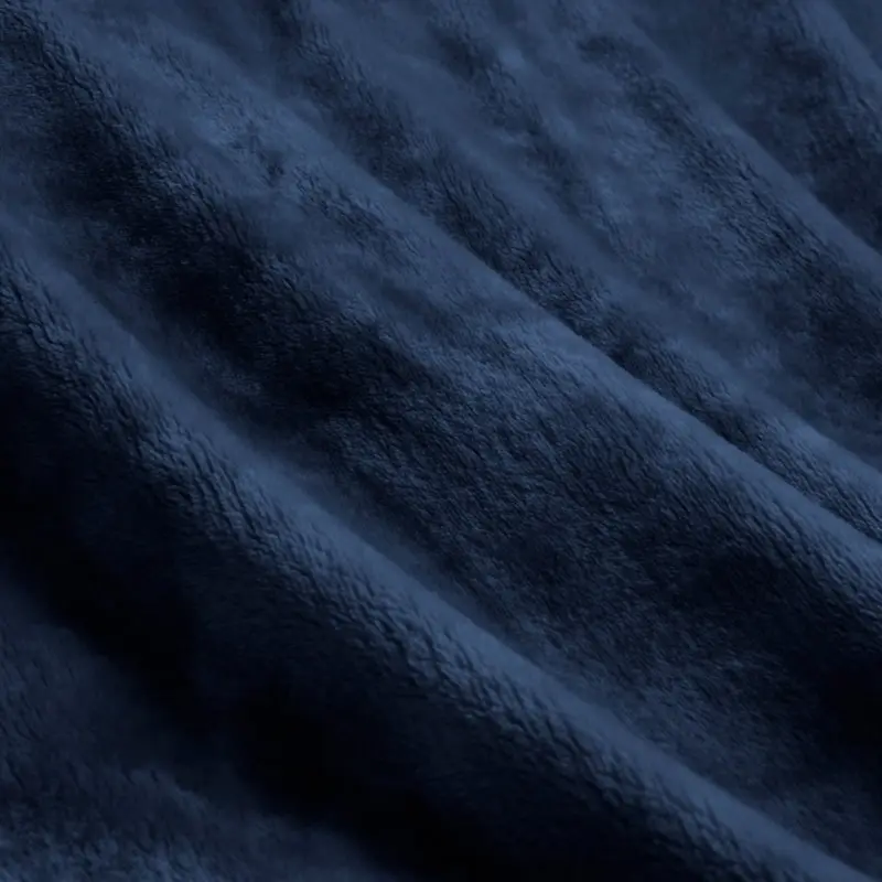 Ardor Boudoir Lucia Luxury Plush Velvet Navy Throw